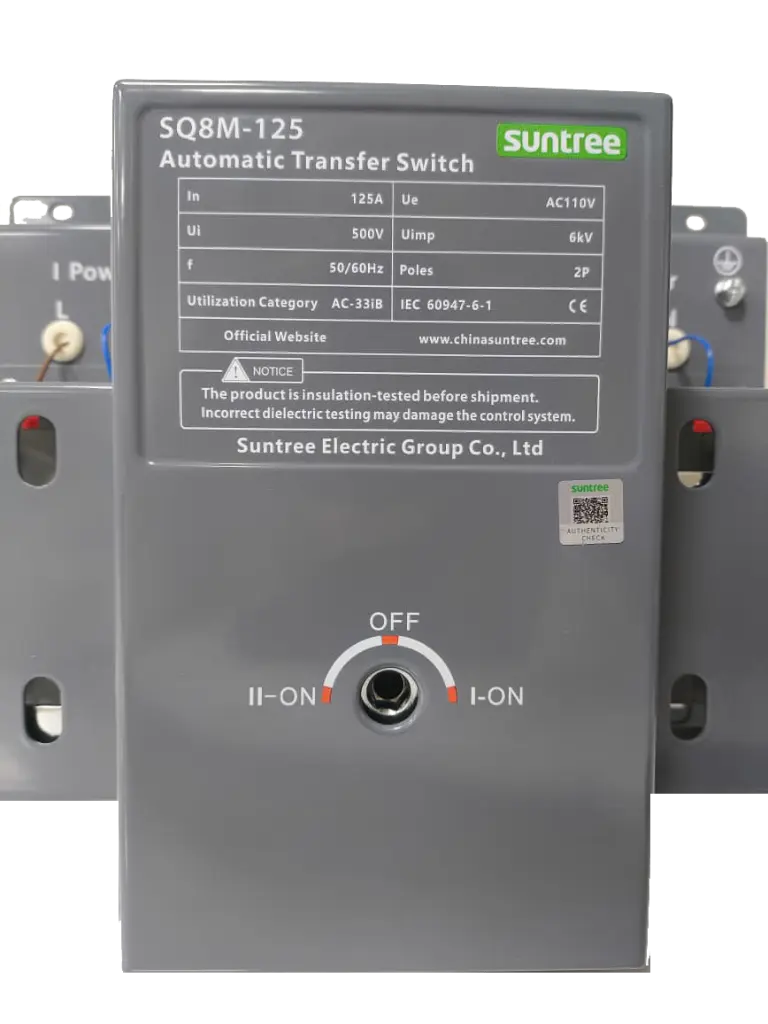 ATS SQ8M-125 2P 125A 110VAC SUNTREE3.webp