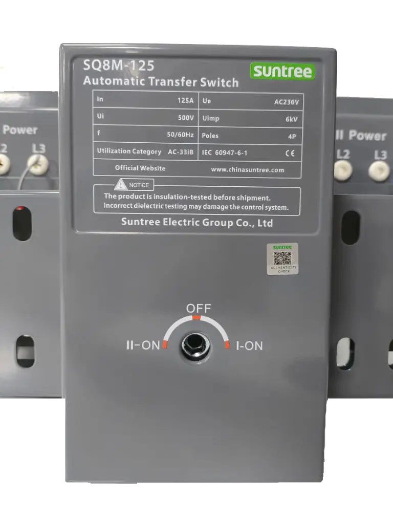 ATS SQ8M-125 4P 125A 230VAC SUNTREE3.webp