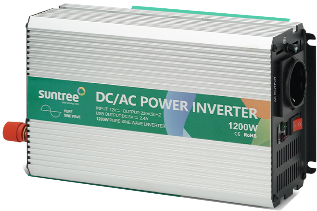 12 VDC 110V 2000W PURE SINE WAVE INVERTER