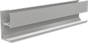 Riel de Aluminio 4.9 mts