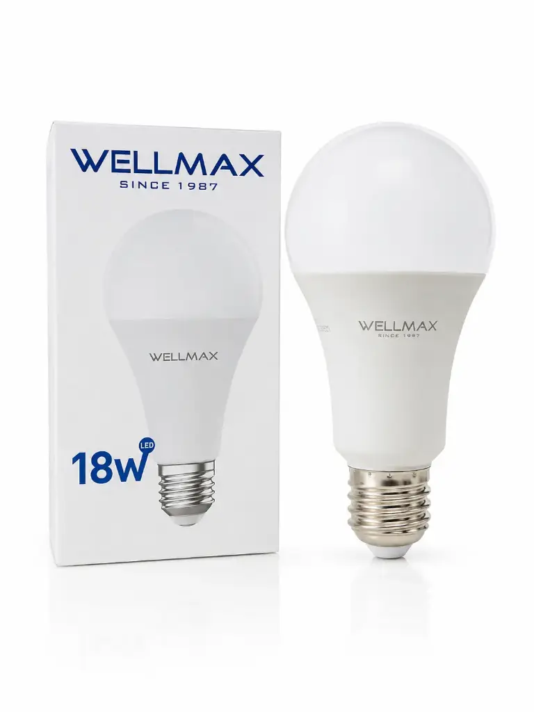 Foco LED A19 clásico 18W 6500K 100-130V
