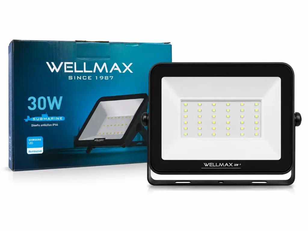 Reflector LED Samsung 30W 6500K 100-265V