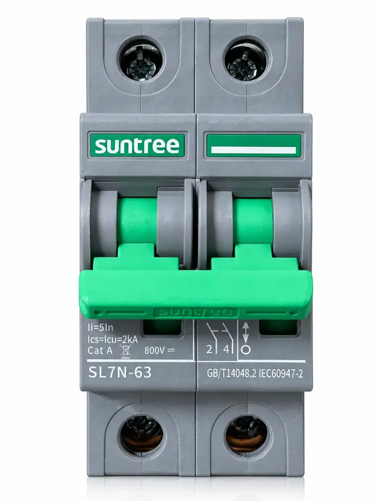 INTERRUPTOR TERMOMAGNETICO 2P 25A 800VDC