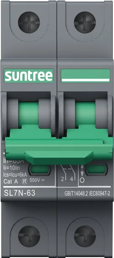 INTERRUPTOR TERMOMAGNETICO 2P 16A 600VDC