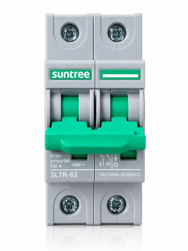 INTERRUPTOR TERMOMAGNETICO 2P 20A 600VDC