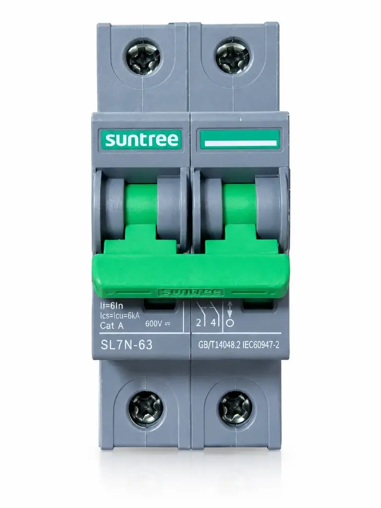 INTERRUPTOR TERMOMAGNETICO 2P 25A 600VDC