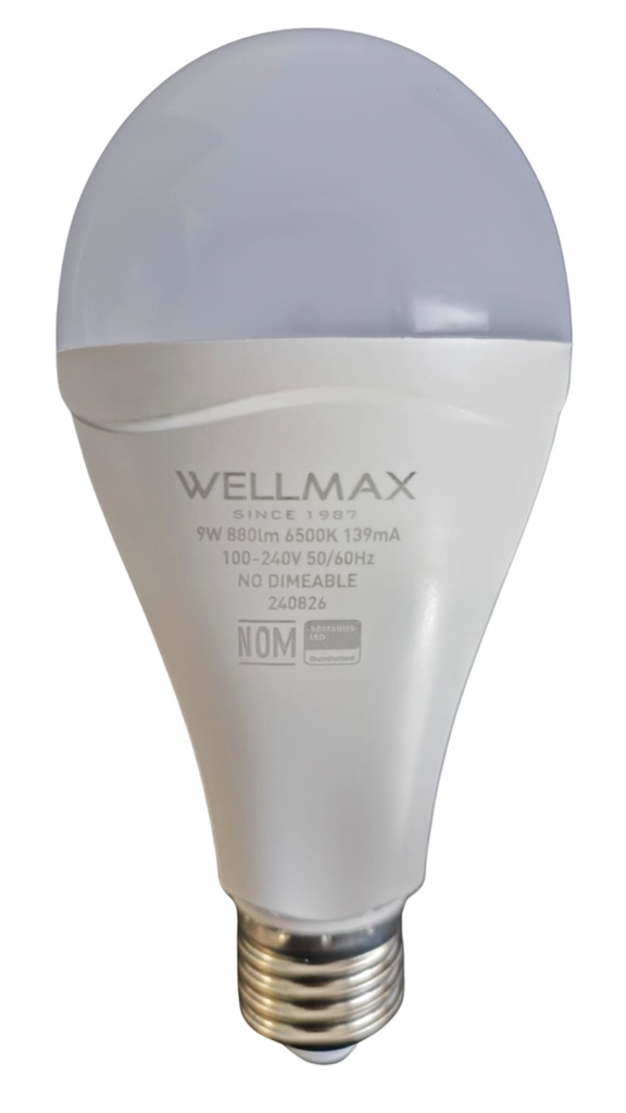 Foco de emergencia LED SAMSUNG 9W 6500K 100-240V