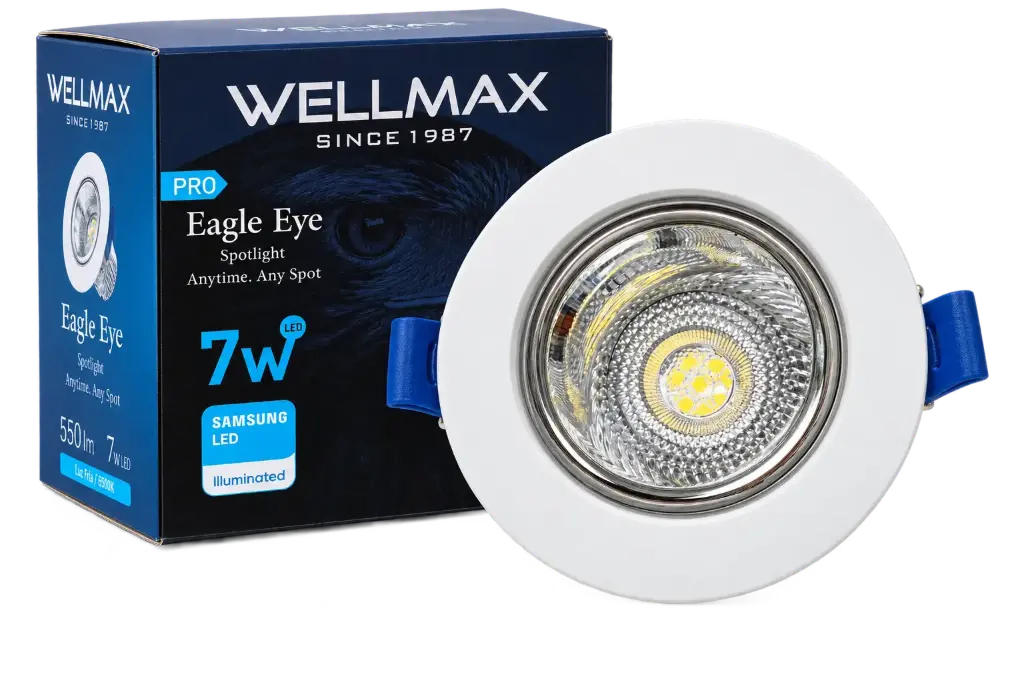 Spot Eagle eye blanco 7W 6500K 100-240V