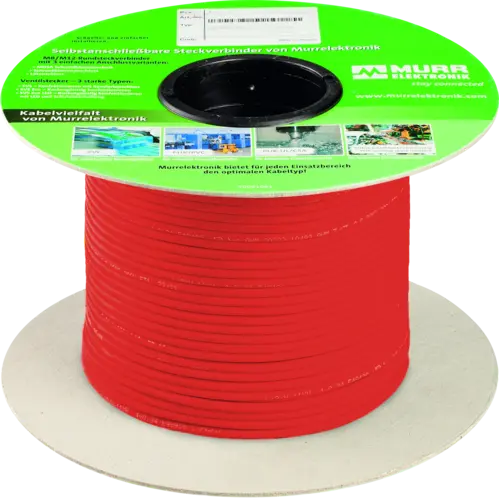 CARRETE 1,000MTS CABLE SOLAR ROJO 6MM2