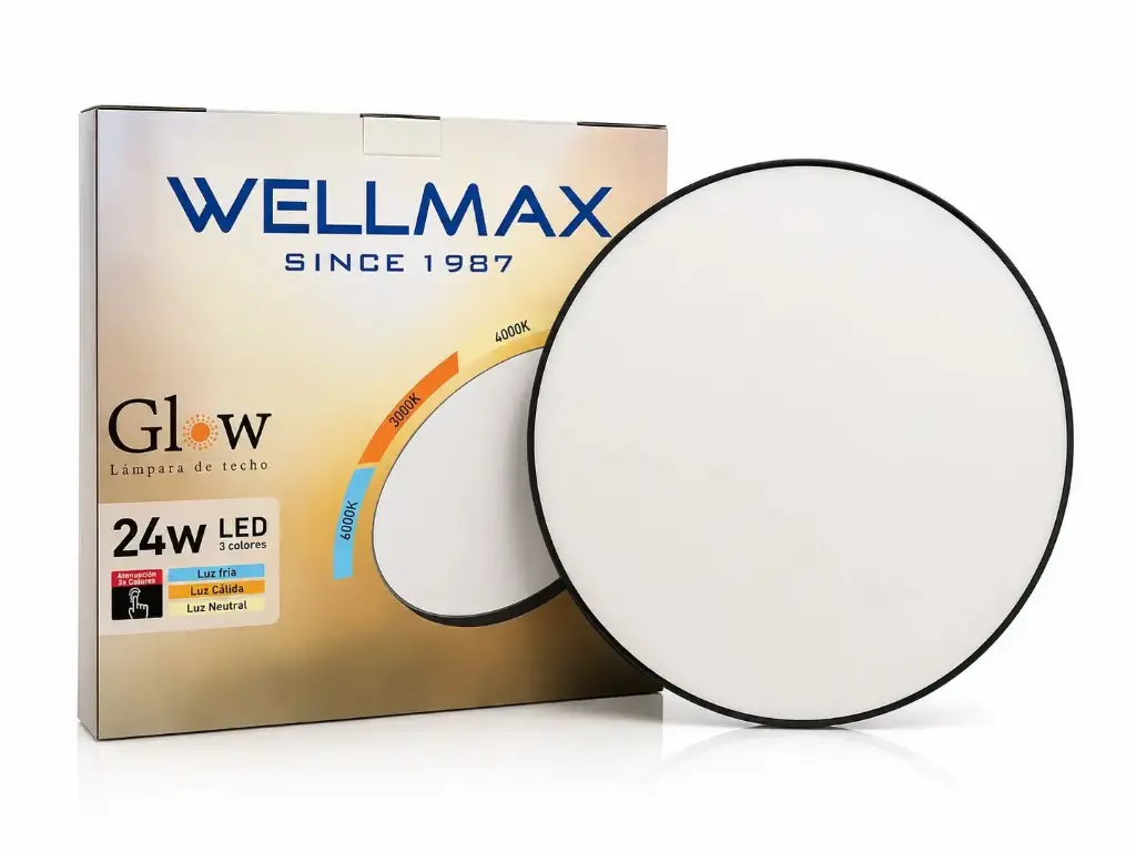 Lampara LED de techo GLOW 24W 3CCT 100-240V