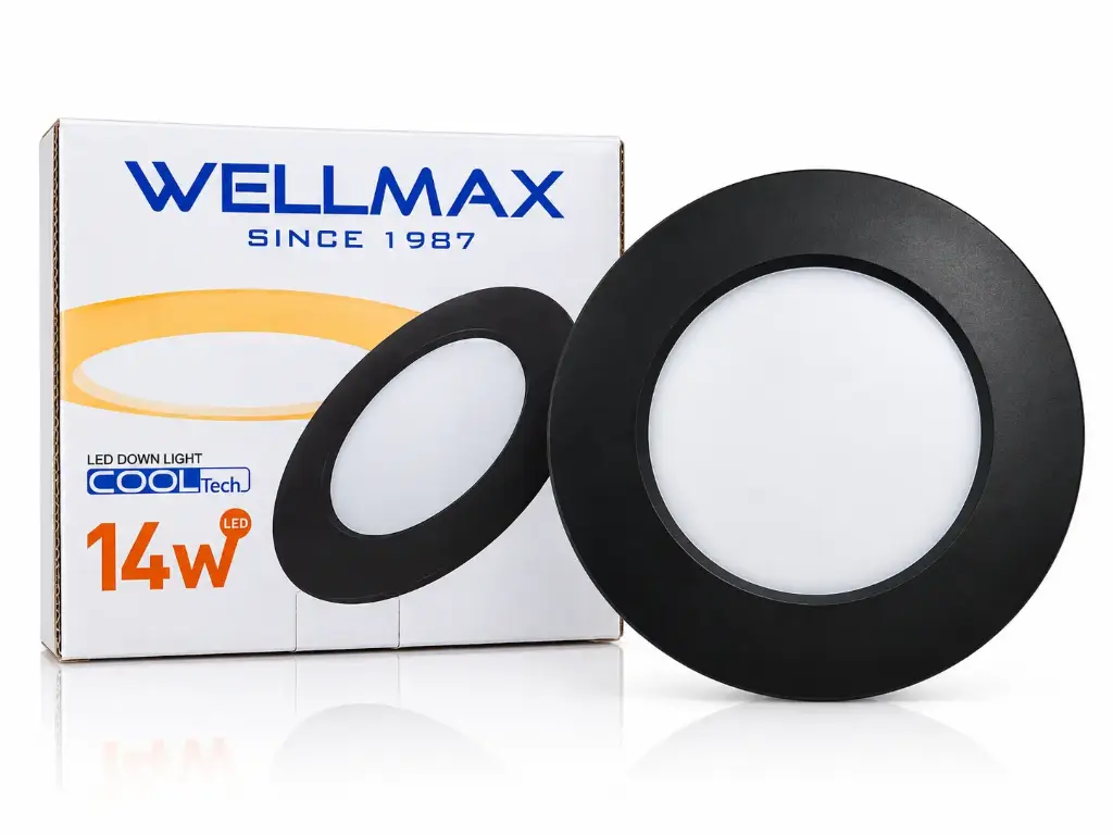 Downlight LED COOLTECH negro 14W 3000K  100-240V