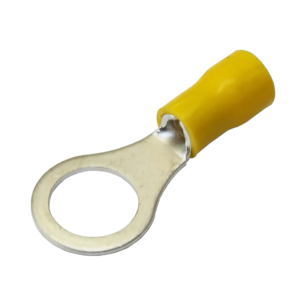 Terminal tipo ojo 1/4" 12-10AWG amarillo // RV5.5-6