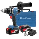 Kit Taladro Percutor Inalámbrico (1/2") 120 N.m 20V Dong Cheng // DCJZ03-13EM