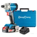 Kit Atornillador de Impacto Inalámbrico (1/4") 90/180 N.m 20V Dong Cheng // DCPL03-14DM