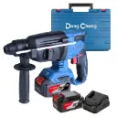 Kit Rotomartillo Inalámbrico (1") SDS-PLUS 20V Dong Cheng // DCZC04-24EM
