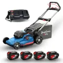 Kit Cortacésped Inalámbrica 1600W 20V+20V Dong Cheng // DCLM40211H4S