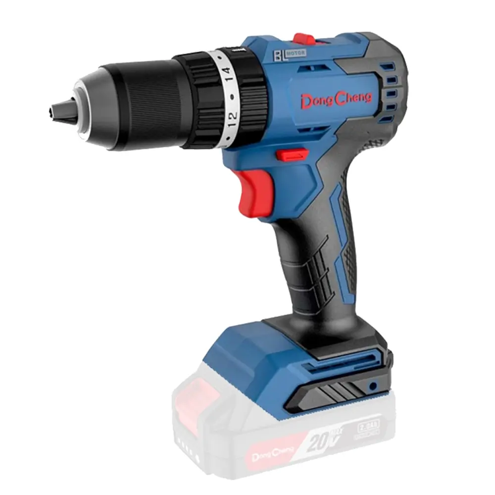 Taladro Percutor Inalámbrico (1/2") 50 N.m 20V Dong Cheng // DCJZ2050iZ