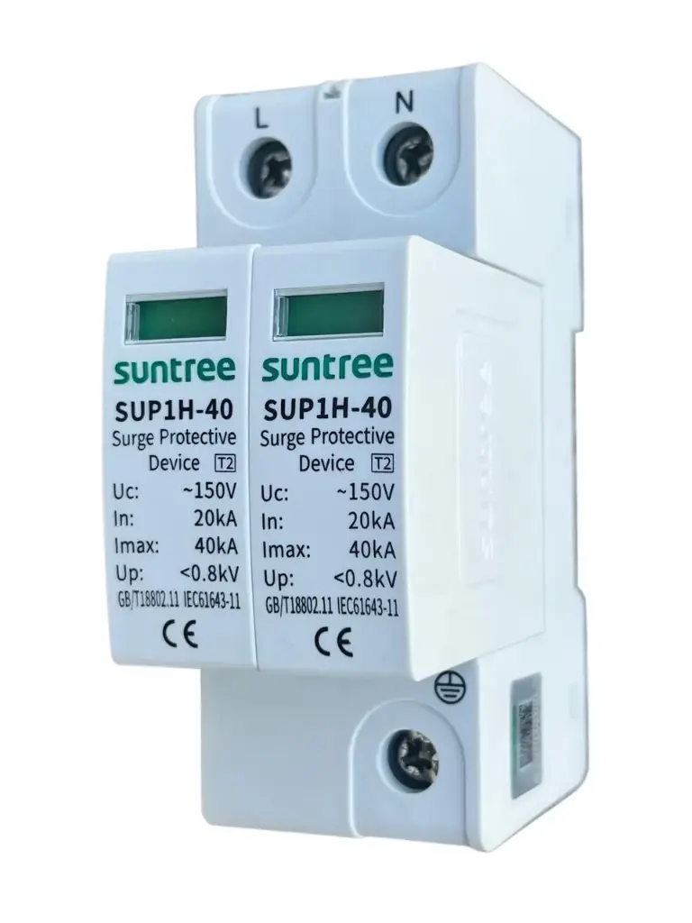 SUPRESOR DE PICOS 2P 150VAC