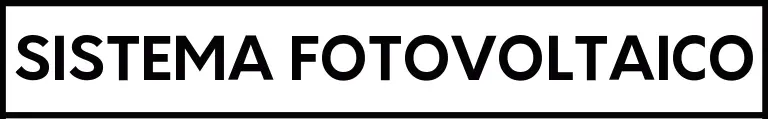 ETIQUETA SISTEMA FOTOVOLTÁICO