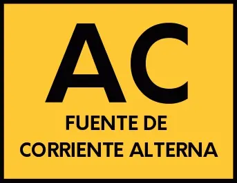 ETIQUETA CORRIENTE ALTERNA