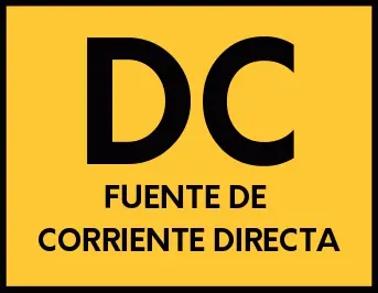 ETIQUETA CORRIENTE DIRECTA