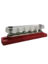 Barra de conexiones - BUSBAR ROJO 150A 3 espacios - Suntree