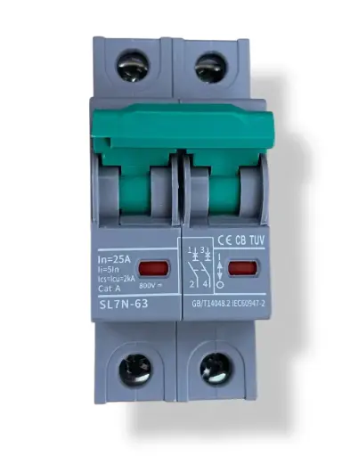 [914] INTERRUPTOR TERMOMAGNETICO 2P 25A 800VDC