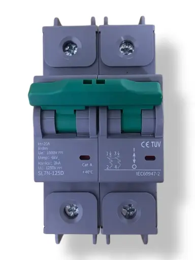 [1007] INTERRUPTOR TERMOMAGNETICO 2P 20A 1000VDC