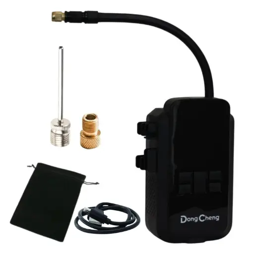 [2072] Kit Inflador inalámbrico 150 psi 8V Dong Cheng // DCQE02-150ED