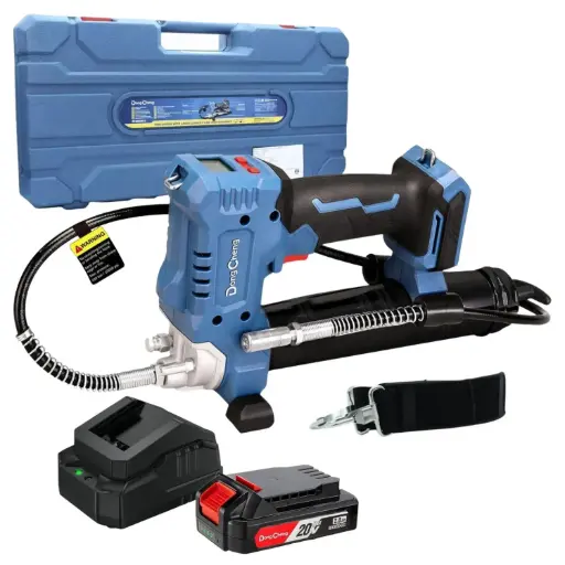 [2074] Kit Engrasadora Inalámbrica 20V Dong Cheng // DCGG500DM