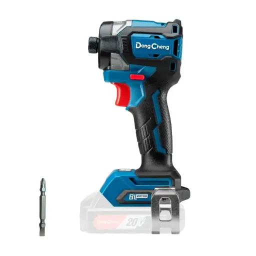 [2082] Atornillador de Impacto Inalámbrico (1/4") 28/208 N.m 20V Dong Cheng // DCPL208Z