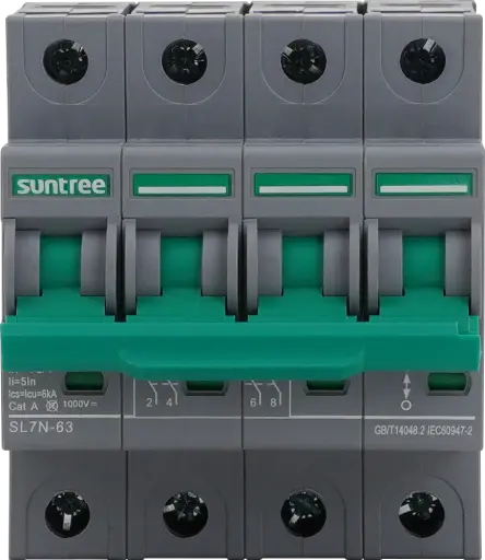 [354] INTERRUPTOR TERMOMAGNETICO 4P 1000VDC 20A